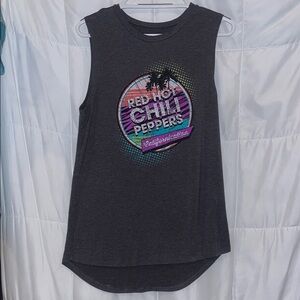 Red Hot Chili Peppers Gray Tank Top size large